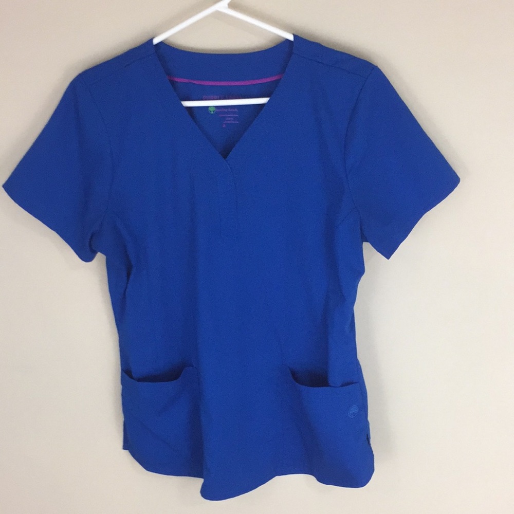 Purple Label by Healing Hands Jane Scrub Top Size Medium Style 2167